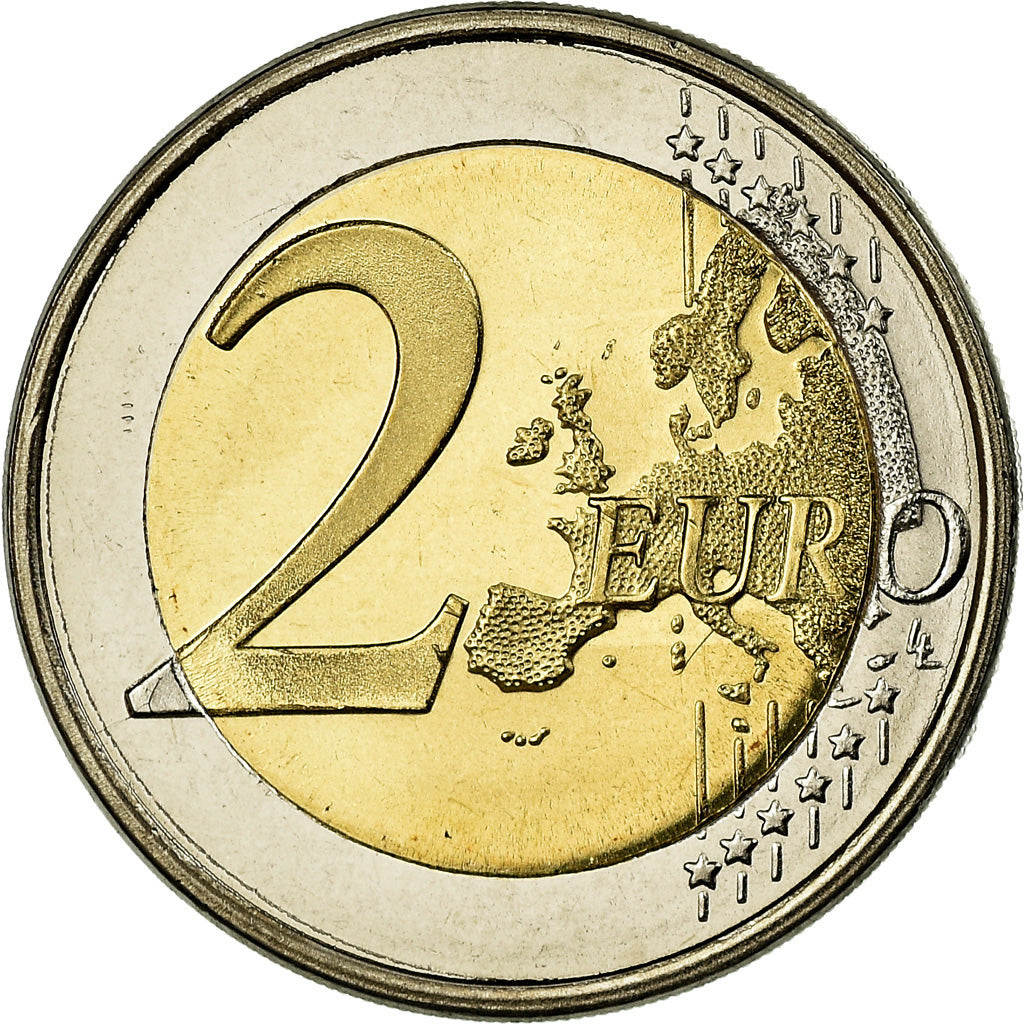 Finland, 2 Euro, 2007, Colorised, MS(65-70), Bi-Metallic, KM:139