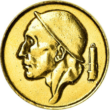 Coin, Belgium, 50 Centimes, 1955, golden, VF(30-35), Bronze, KM:144