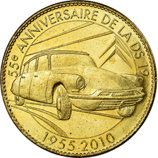 France, Jeton, Jeton Touristique, 50 ème anniversaire de la DS 19, Arts &