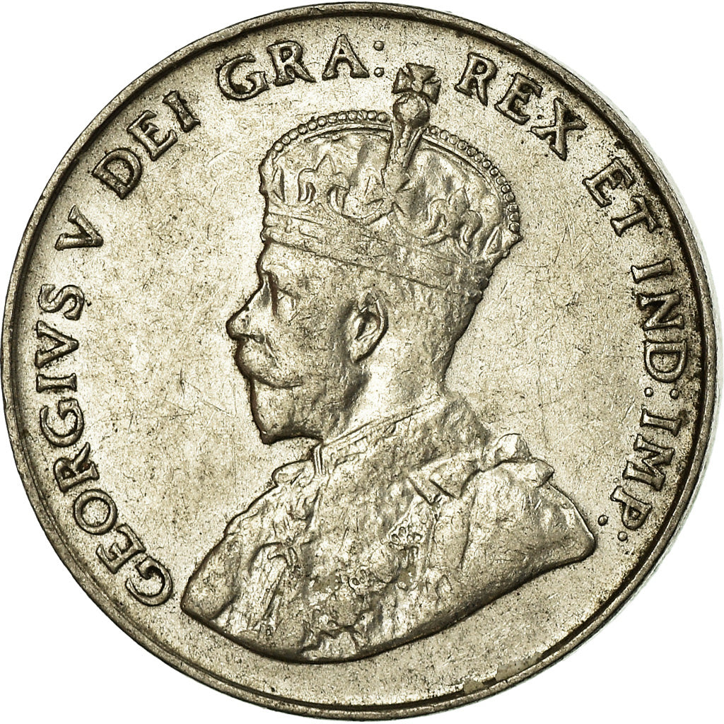 Coin, Canada, George V, 5 Cents, 1922, Royal Canadian Mint, Ottawa, EF(40-45)