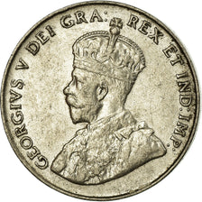 Coin, Canada, George V, 5 Cents, 1922, Royal Canadian Mint, Ottawa, EF(40-45)