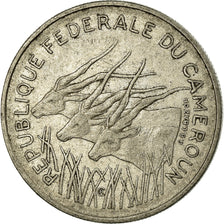 Coin, Cameroon, 100 Francs, 1971, Paris, EF(40-45), Nickel, KM:15