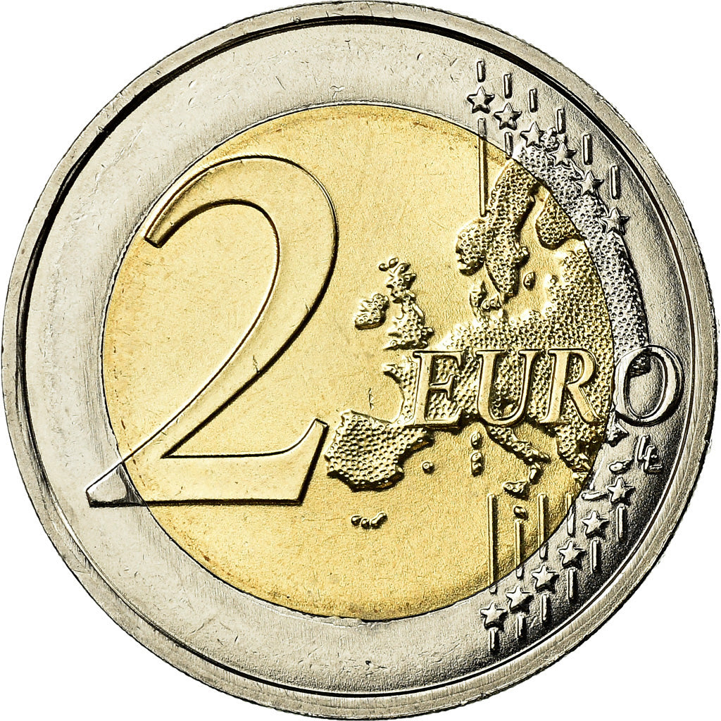Frankrijk, 2 Euro, 25e Anniversaire du ruban rose, 2017, PR, Bi-Metallic