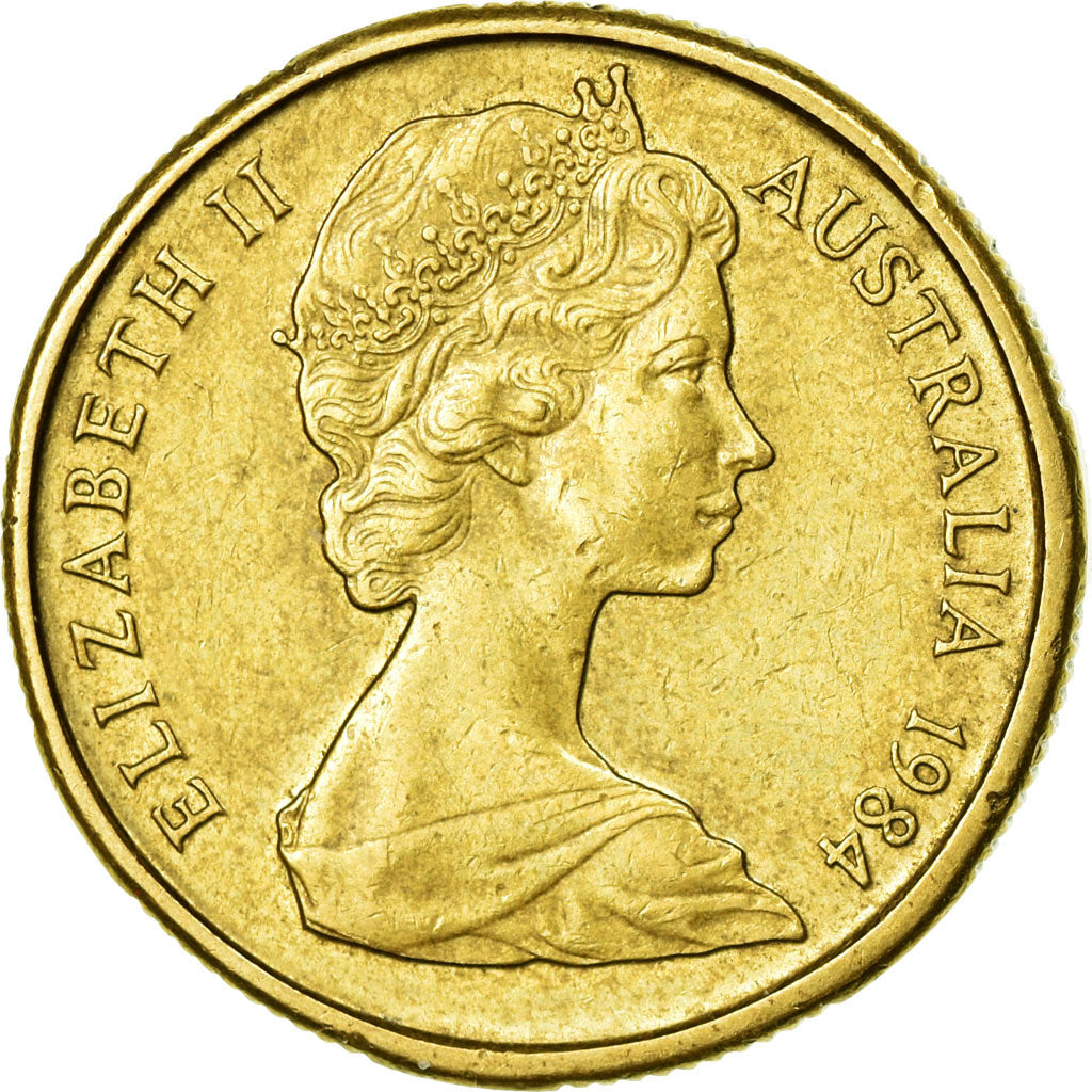 Coin, Australia, Elizabeth II, Dollar, 1984, Royal Australian Mint, AU(50-53)