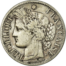 Coin, France, Cérès, 2 Francs, 1895, Paris, VF(20-25), Silver, KM:817.1