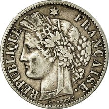 Coin, France, Cérès, 2 Francs, 1895, Paris, VF(20-25), Silver, KM:817.1