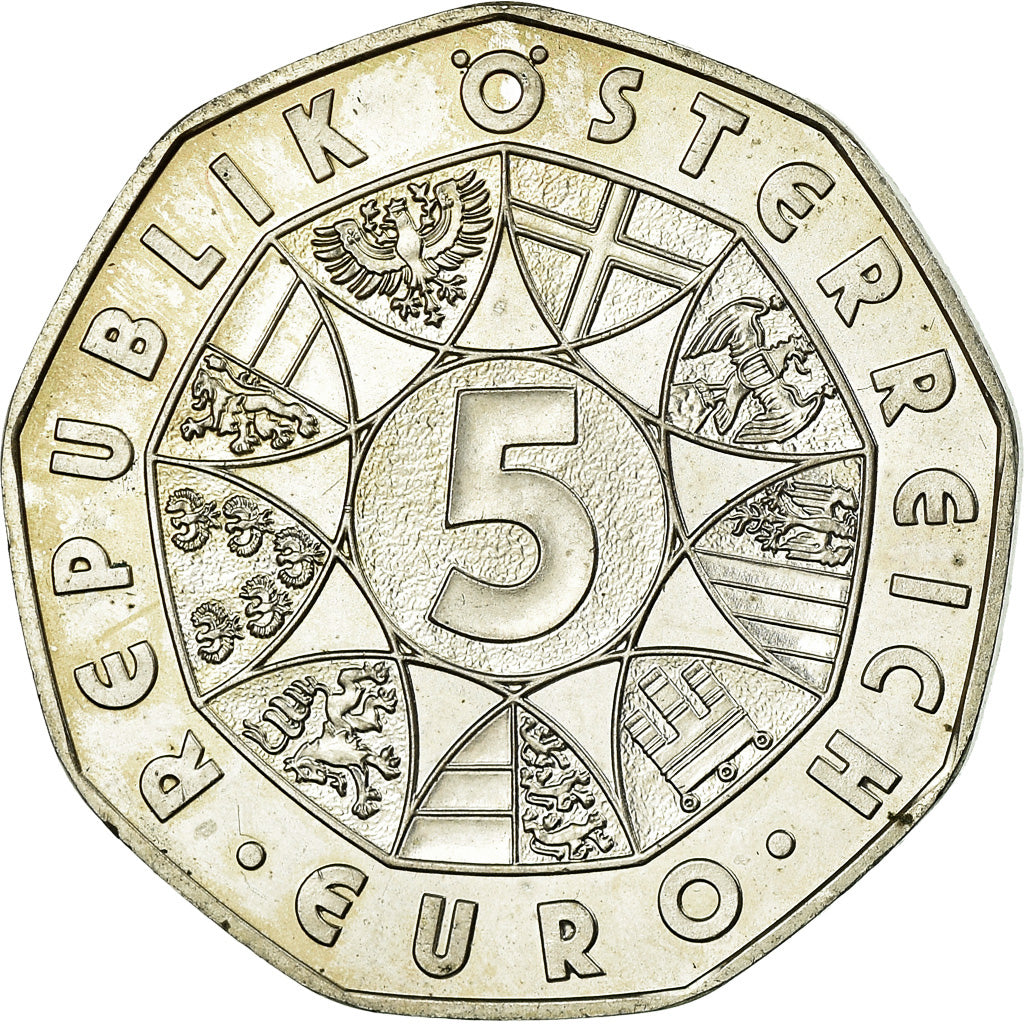 Austria, 5 Euro, 2010, AU(55-58), Silver, KM:3193