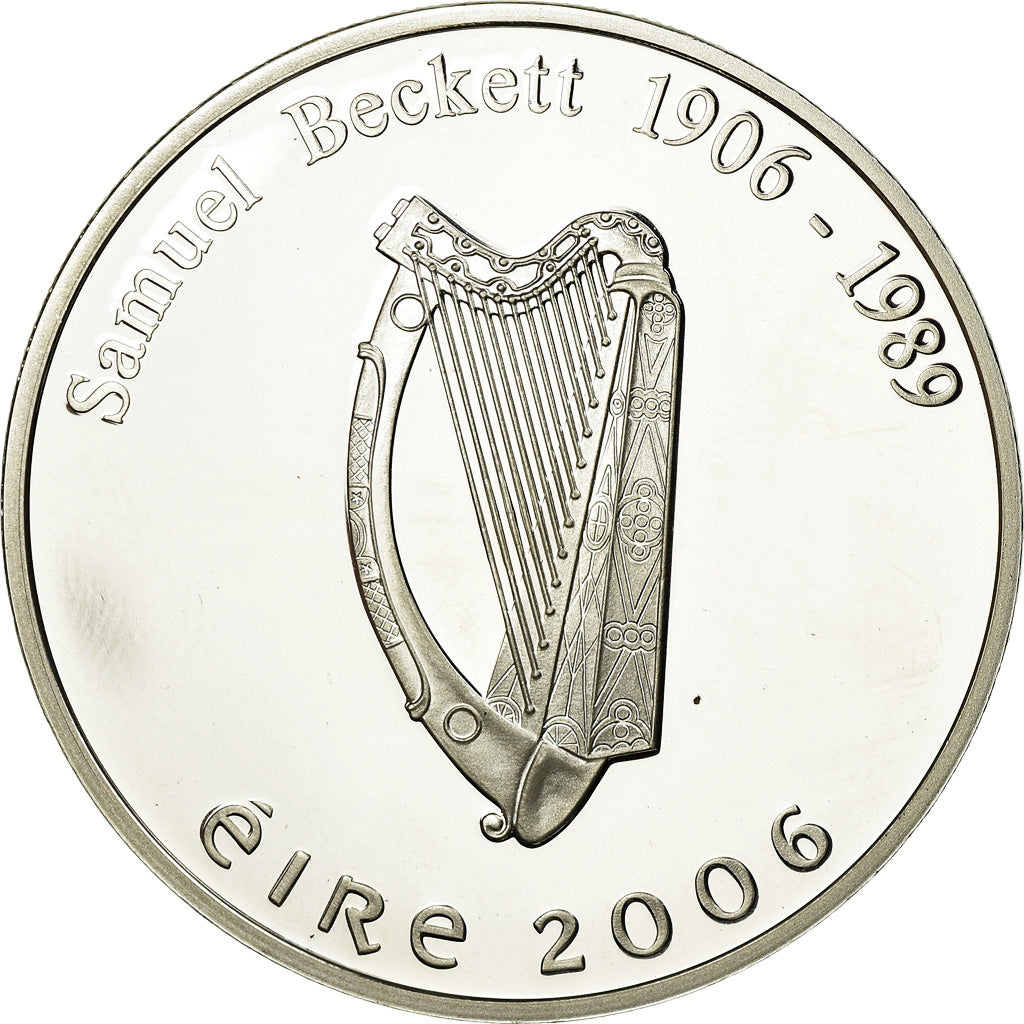 IRELAND REPUBLIC, 10 Euro, 2006, Proof, AU(55-58), Silver, KM:45