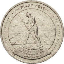 Moneda, Madagascar, 10 Ariary, 1978, British Royal Mint, MBC+, Níquel, KM:13