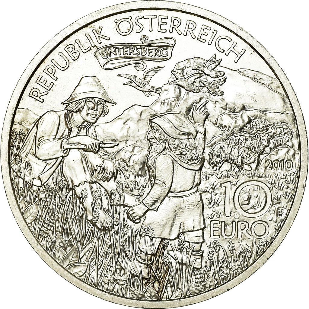 Austria, 10 Euro, 2010, MS(63), Silver, KM:3186