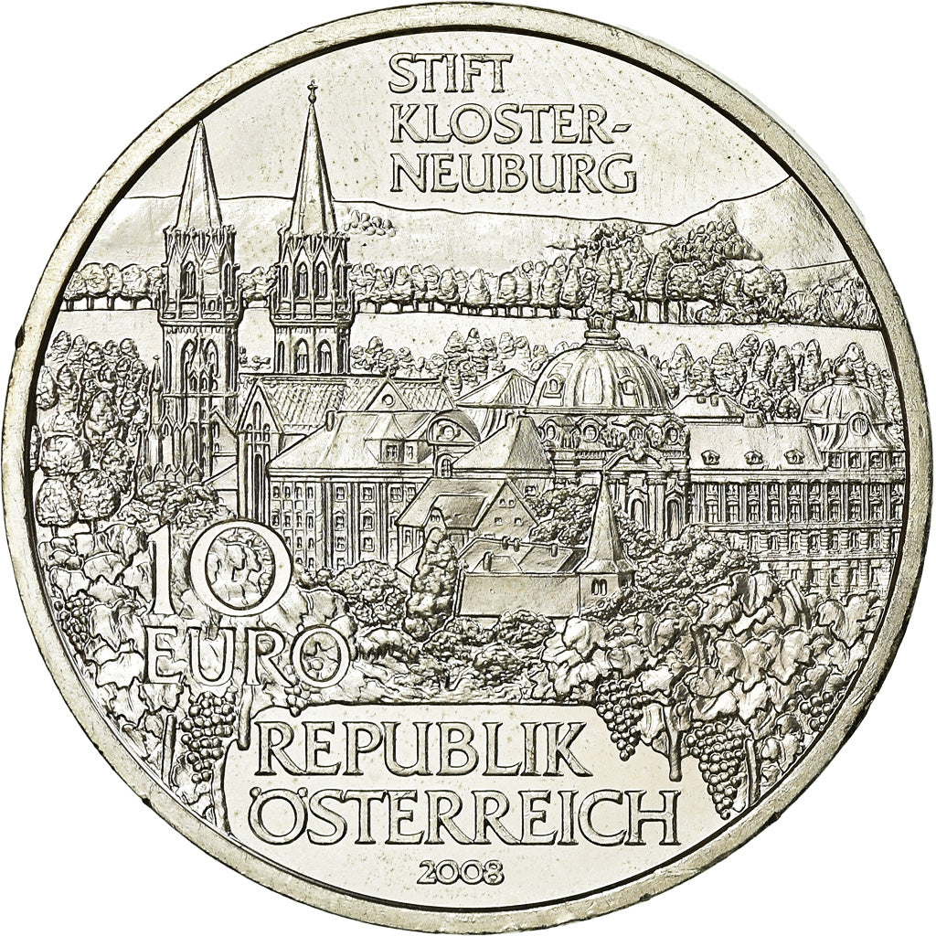 Autriche, 10 Euro, 2008, SPL, Argent, KM:3157