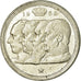 Moeda, Bélgica, 100 Francs, 100 Frank, 1951, AU(55-58), Prata, KM:138.1