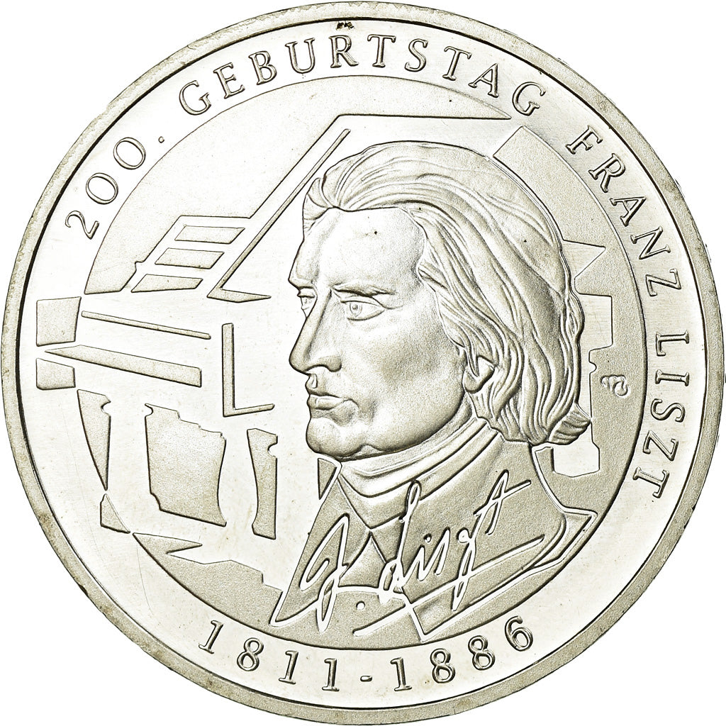 Federale Duitse Republiek, 10 Euro, 2011, PR, Zilver, KM:295