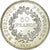 Moeda, França, Hercule, 50 Francs, 1977, Paris, MS(60-62), Prata, KM:941.1