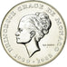 Moeda, Mónaco, Grace de Monaco, 10 Francs, 1982, ENSAIO, MS(60-62), Prata
