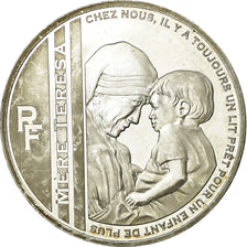 Frankreich, Jean Paul II et Mère Térèsa, 10 Euro, 2010, BE, VZ, Silber