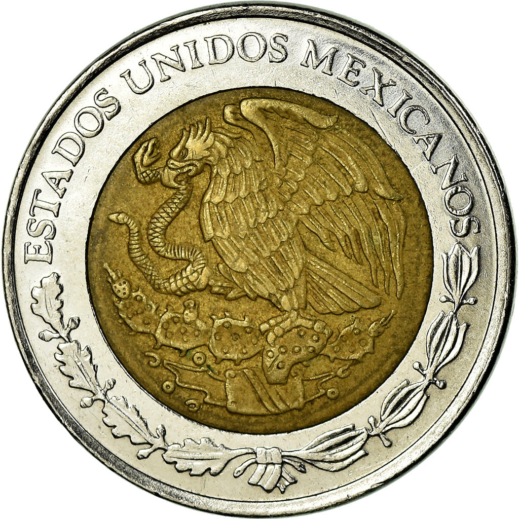 Coin, Mexico, Peso, 2012, Mexico City, EF(40-45), Bi-Metallic, KM:603