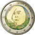 Finland, 2 Euro, Tove Jansson, 2014, Colorised, MS(60-62), Bi-Metallic, KM:194