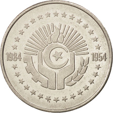 Algeria, 5 Dinars, 1984, AU(50-53), Nickel, KM:114