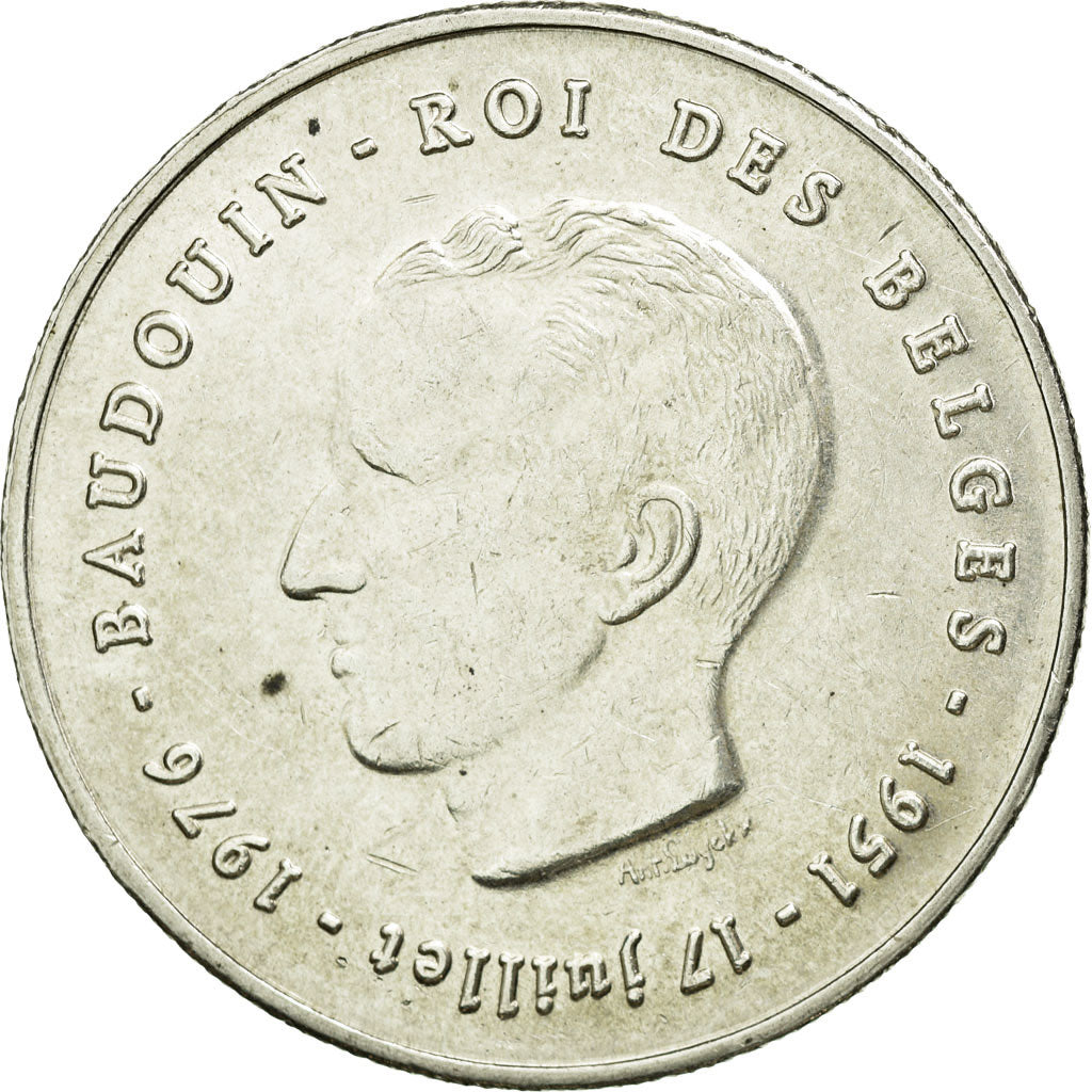 Munten, België, 250 Francs, 250 Frank, 1976, ZF+, Zilver, KM:157.1