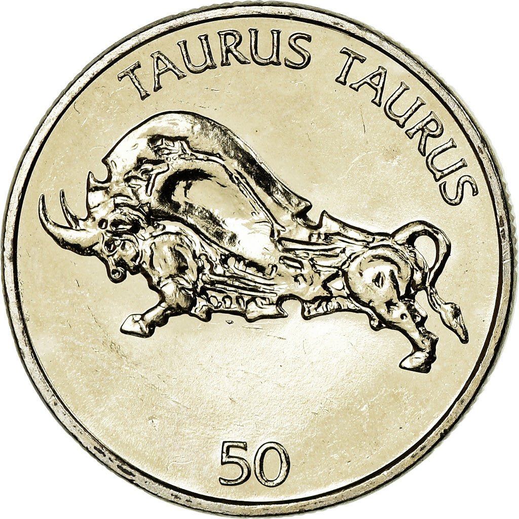 Coin, Slovenia, 50 Tolarjev, 2004, Kremnica, MS(65-70), Copper-nickel, KM:52