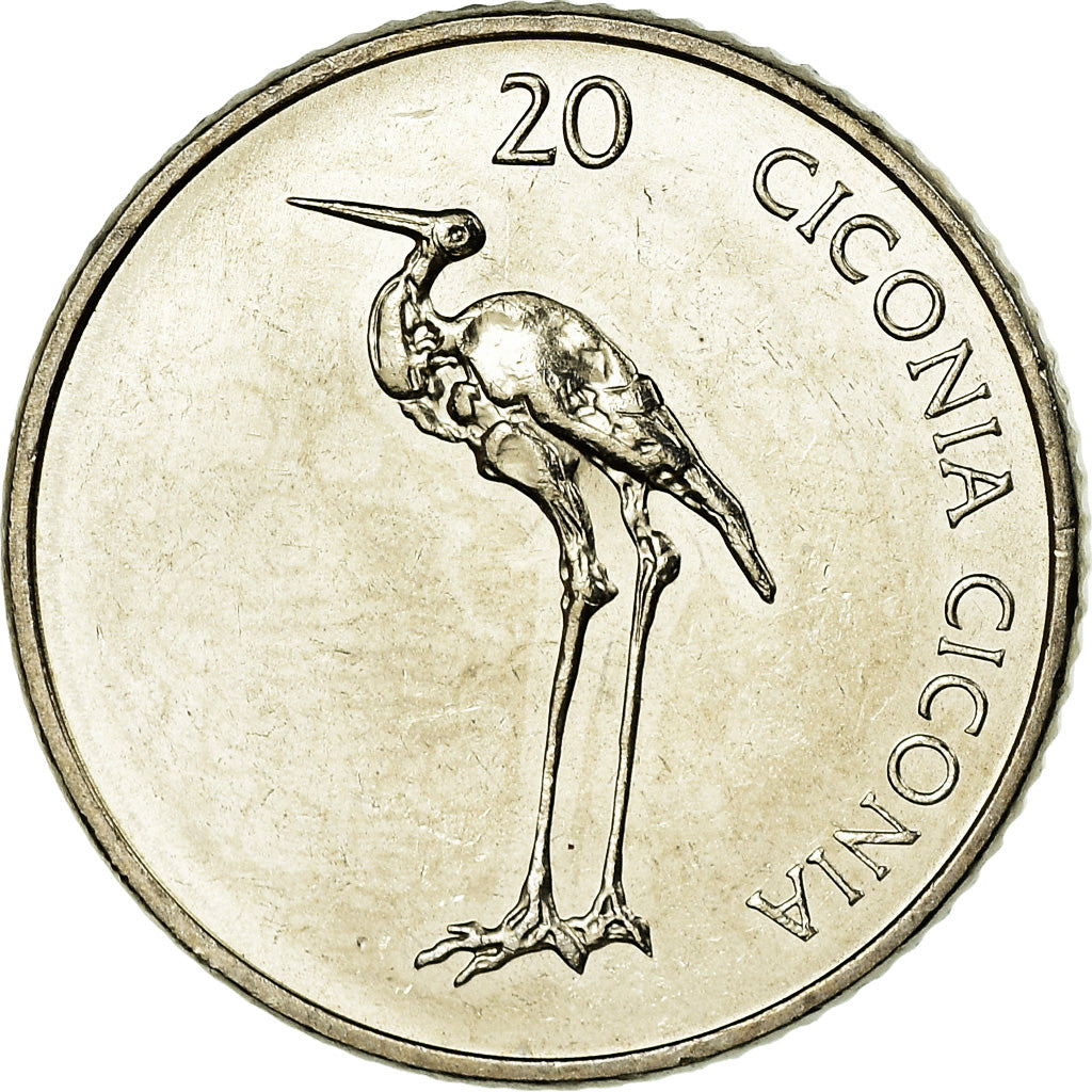 Moneta, Slovenia, 20 Tolarjev, 2005, Kremnica, FDC, Rame-nichel, KM:51