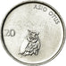 Coin, Slovenia, 20 Stotinov, 1992, MS(65-70), Aluminum, KM:8