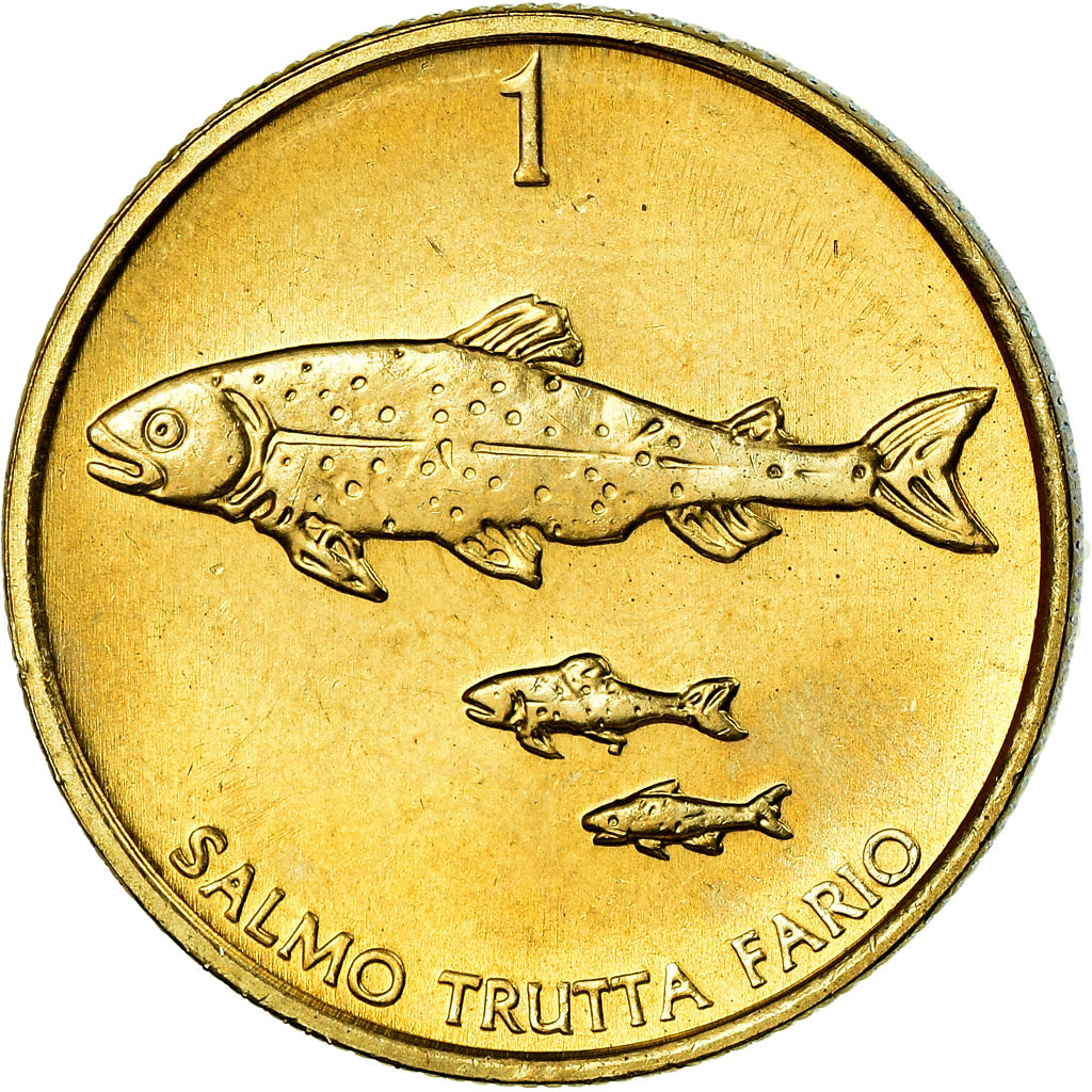 Münze, Slowenien, Tolar, 2000, STGL, Nickel-brass, KM:4