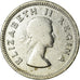Coin, South Africa, Elizabeth II, 3 Pence, 1953, AU(55-58), Silver, KM:47