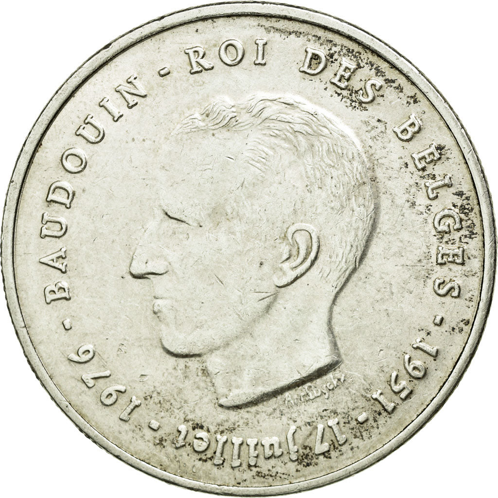 Coin, Belgium, 250 Francs, 250 Frank, 1976, AU(50-53), Silver, KM:157.1