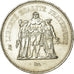 Coin, France, Hercule, 50 Francs, 1976, Paris, EF(40-45), Silver, KM:941.1