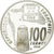 Coin, France, Sainte-Mère-Eglise, 100 Francs, 1994, BE, MS(65-70), Silver