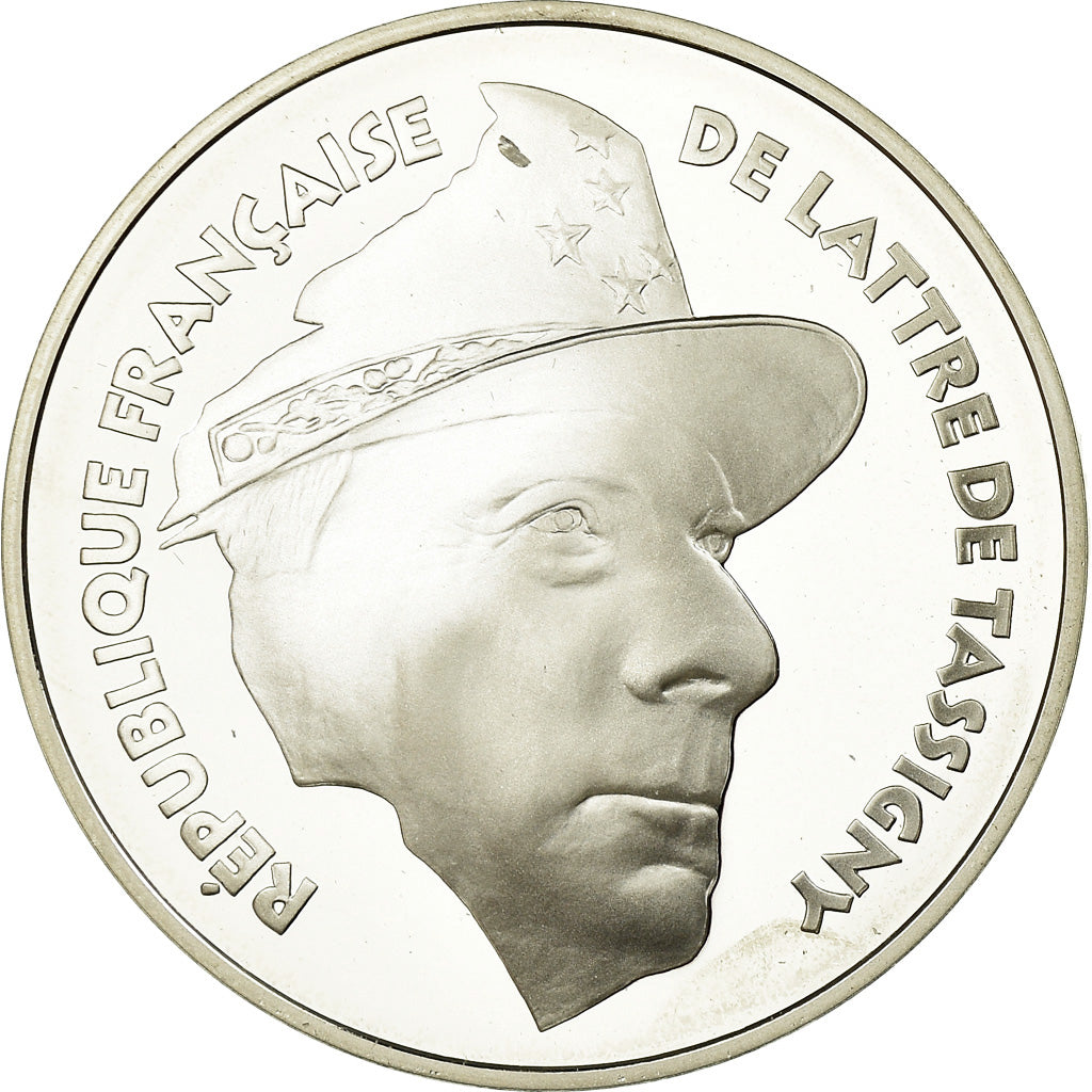 Coin, France, De Lattre de Tassigny, 100 Francs, 1994, BE, MS(65-70), Silver