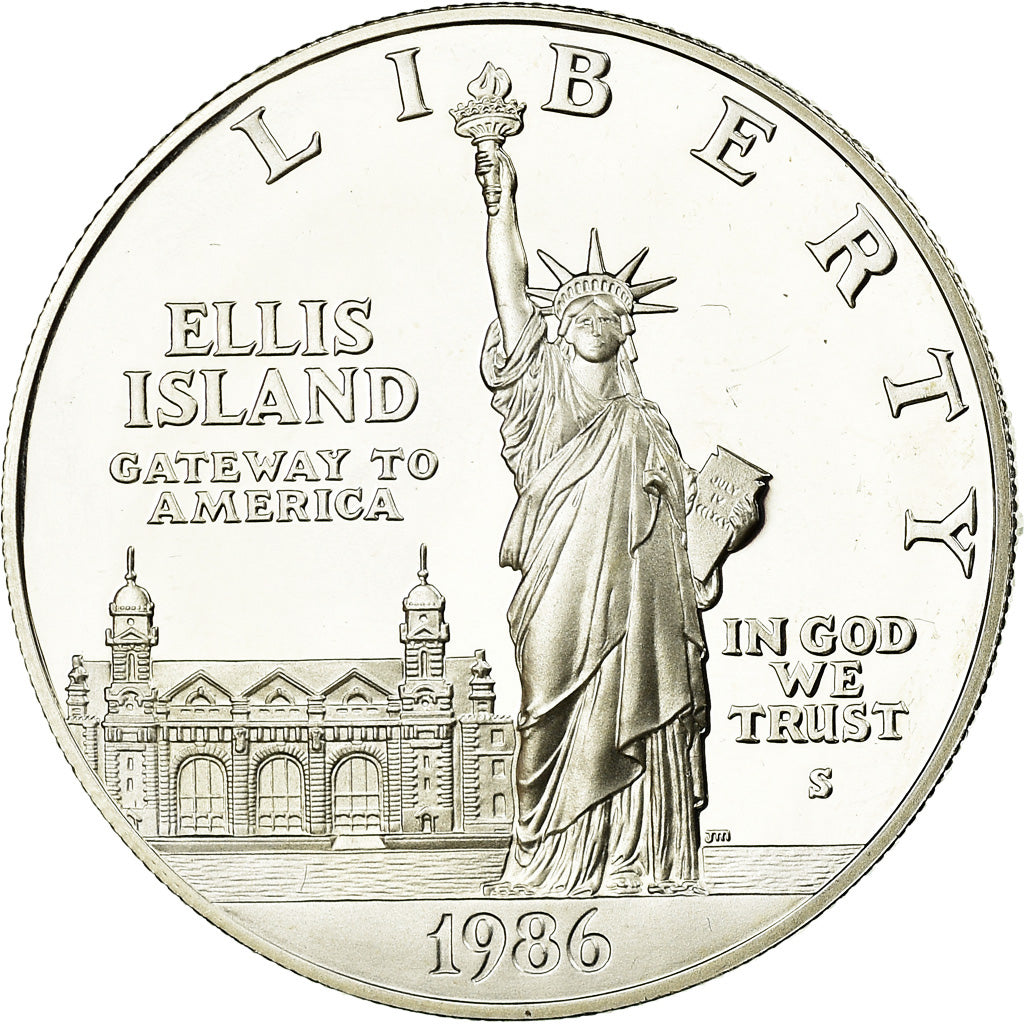 Monnaie, États-Unis, Centenaire de la Statue de la Liberté, Dollar, 1986, U.S.
