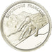 Coin, France, Alpine skiing, 100 Francs, 1989, BE, MS(65-70), Silver, KM:971