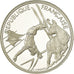 Coin, France, Free-style skier, 100 Francs, 1990, BE, MS(65-70), Silver, KM:983