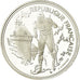 Monnaie, France, Ski de Fond, 100 Francs, 1990, BE, FDC, Argent, KM:994