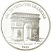 Coin, France, Arc de Triomphe, 100 Francs-15 Ecus, 1993, BE, MS(65-70), Silver