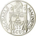 Coin, France, Charlemagne, 100 Francs-15 Ecus, 1990, BE, MS(65-70), Silver