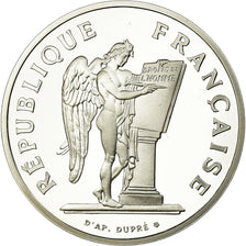 Coin, France, Droits de l'Homme, 100 Francs, 1989, BE, MS(65-70), Silver