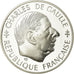 Coin, France, Charles de Gaulle, Franc, 1988, Paris, BE, MS(65-70), Silver