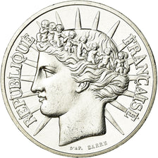 Moneta, Francja, 100 Francs, 1988, MS(60-62), Srebro, KM:P999, Gadoury:237.P1
