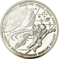 Münze, Frankreich, La conquête de l''espace, 10 Francs, 2000, Paris, BE, STGL
