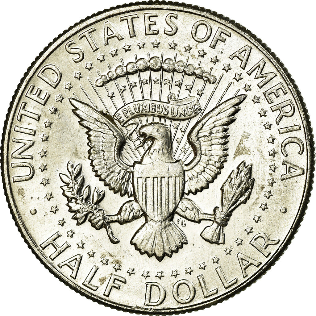 Coin, United States, Kennedy Half Dollar, Half Dollar, 1967, U.S. Mint