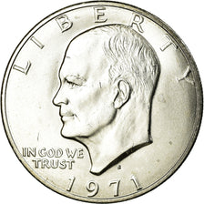 Coin, United States, Eisenhower Dollar, Dollar, 1971, U.S. Mint, San Francisco