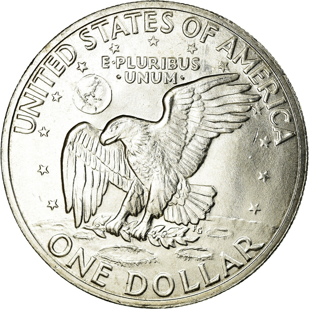 Coin, United States, Eisenhower Dollar, Dollar, 1971, U.S. Mint, San Francisco
