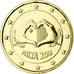 Malte, 2 Euro, Heart, 2016, golden, SPL, Bi-Metallic