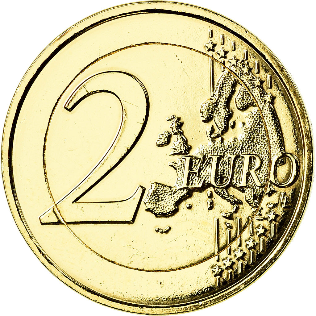 Malta, 2 Euro, Heart, 2016, golden, SPL, Bi-metallico