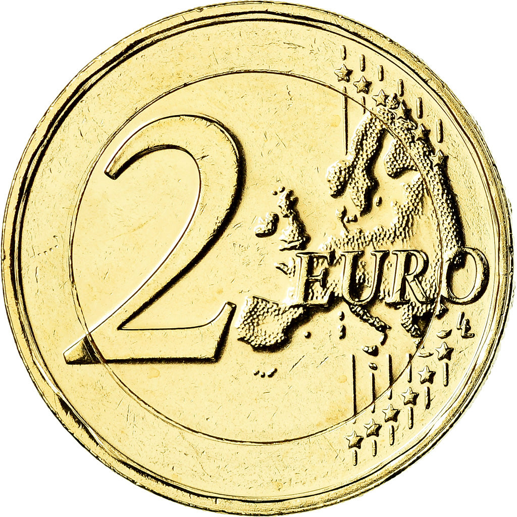 Luxembourg, 2 Euro, 200 ans Guillaume II, 2017, golden, AU(55-58), Bi-Metallic