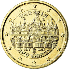 Italy, 2 Euro, Basilique Saint Marc, 2017, golden, AU(55-58), Bi-Metallic